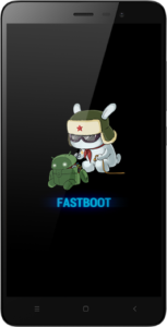 Телефон Xiaomi в режиме fastboot